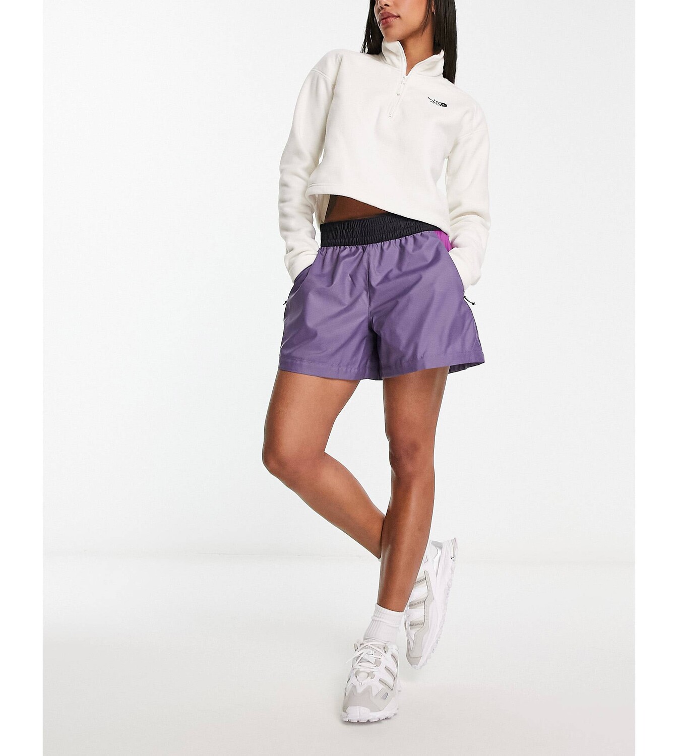 

Фиолетовые тканые шорты The North Face TNF X