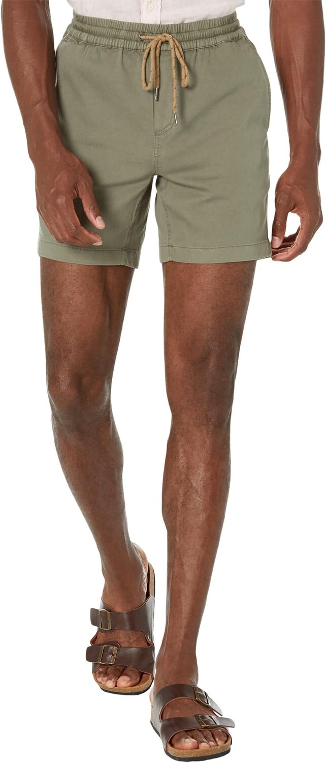 

Базовые шорты 6,5 дюйма Faherty, цвет Spring Olive