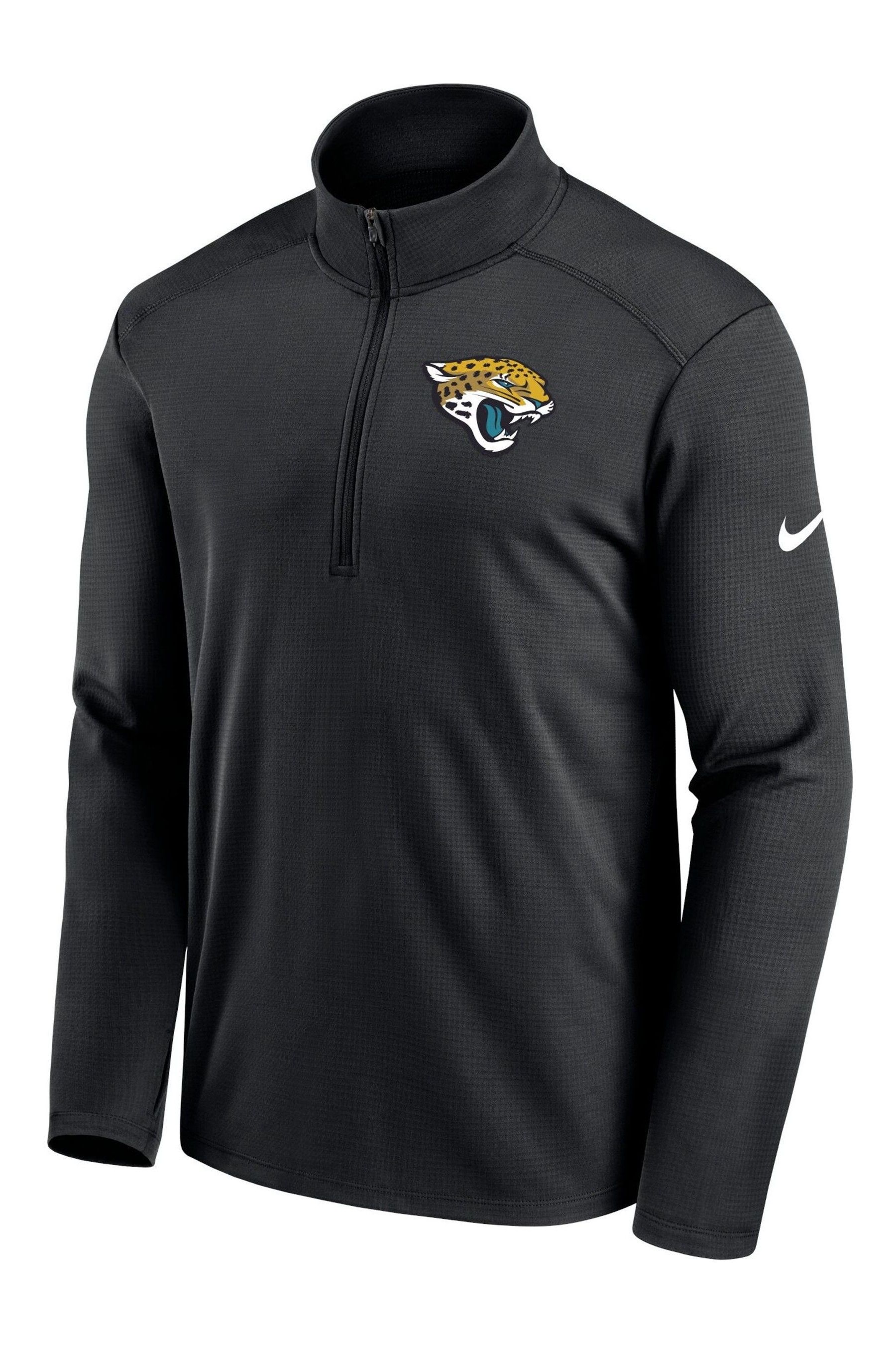 

Короткая спортивная куртка Nike на молнии с логотипом Fanatics Jacksonville Jaguars Pacer Nike, черный