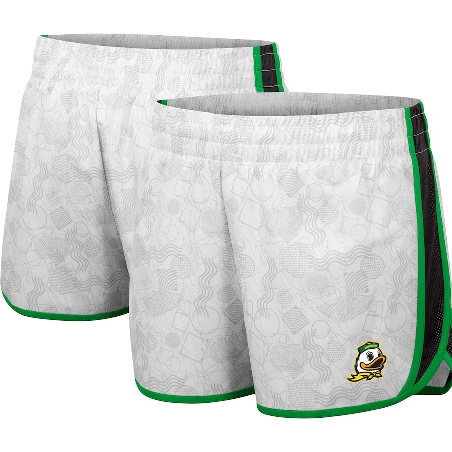 

Шорты Colosseum Oregon Ducks, белый