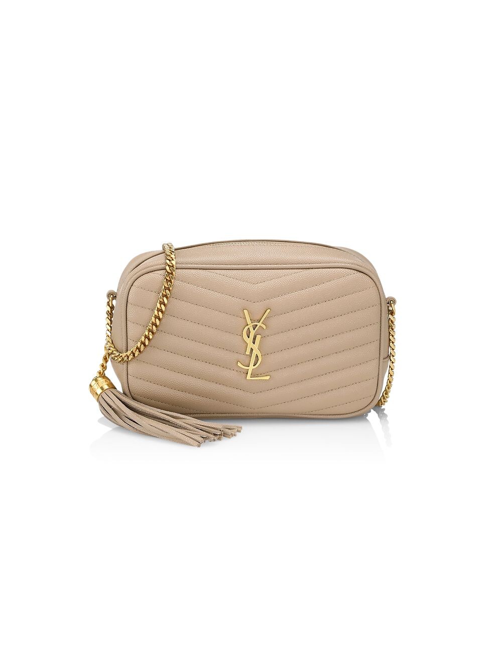 

Кожаная сумка Mini Lou Matelassé для фотоаппарата Saint Laurent