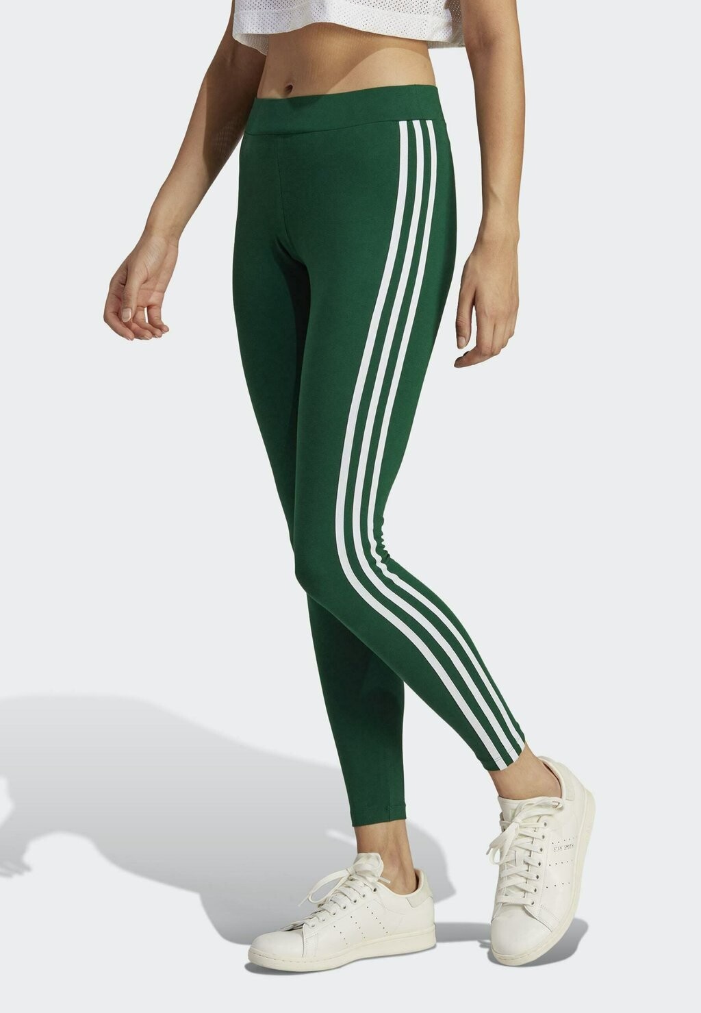 

Леггинсы adidas Originals, темно-зеленый