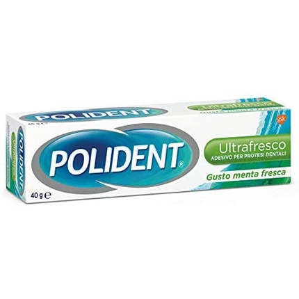 Свежий и незаметный клей для зубных протезов, Polident