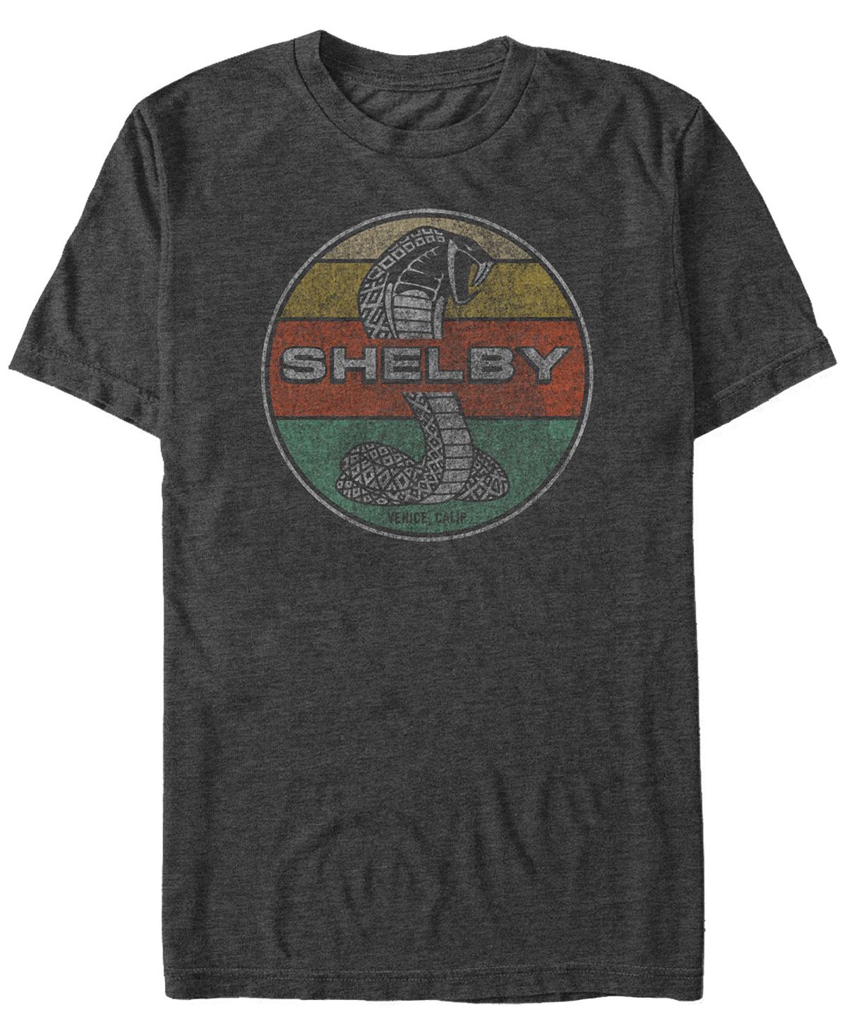 Мужская футболка Shelby Cobra Speed ​​and Power с коротким рукавом Fifth Sun