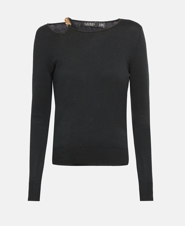 

Джемпер с длинными рукавами Lauren Ralph Lauren, черный