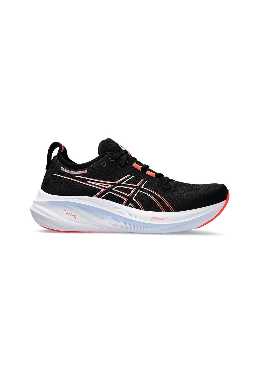 

Баскетбольная обувь Gel-Nimbus ASICS, цвет black true red