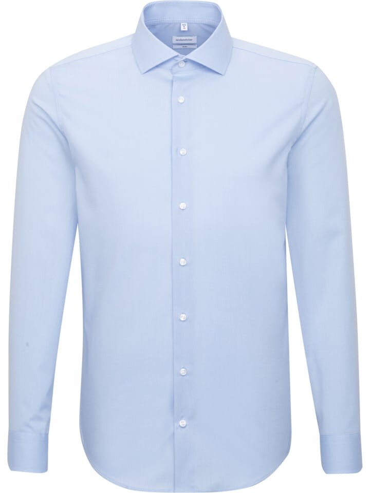 

Рубашка Seidensticker Slim fit, голубой