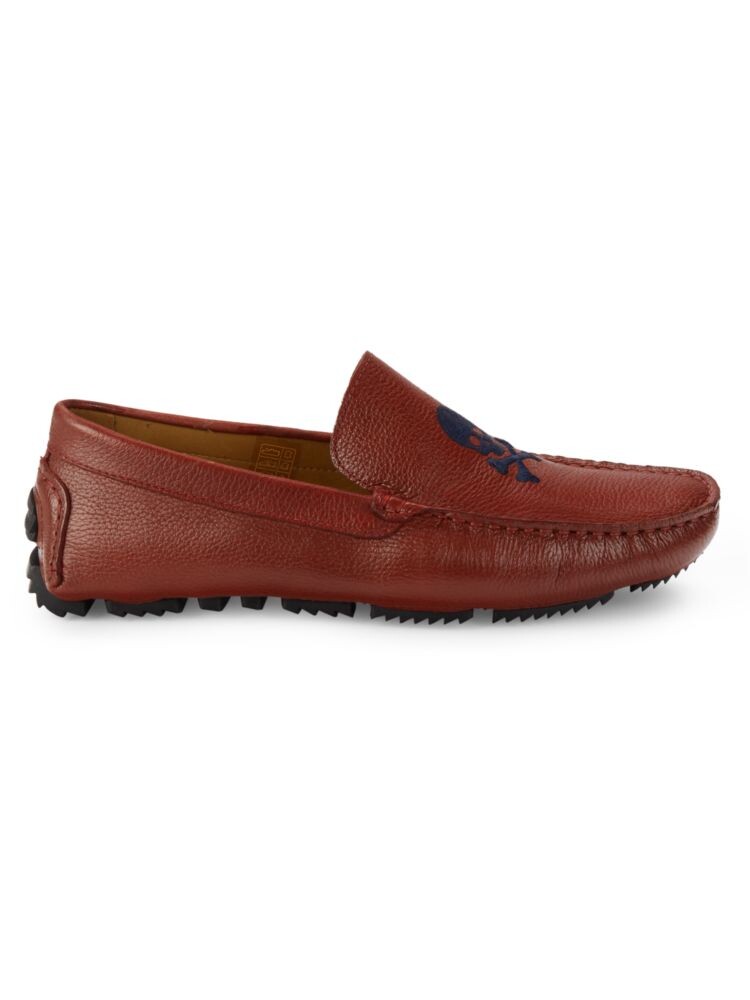 

Кожаные лоферы для вождения Saks Fifth Avenue, цвет Vermelho