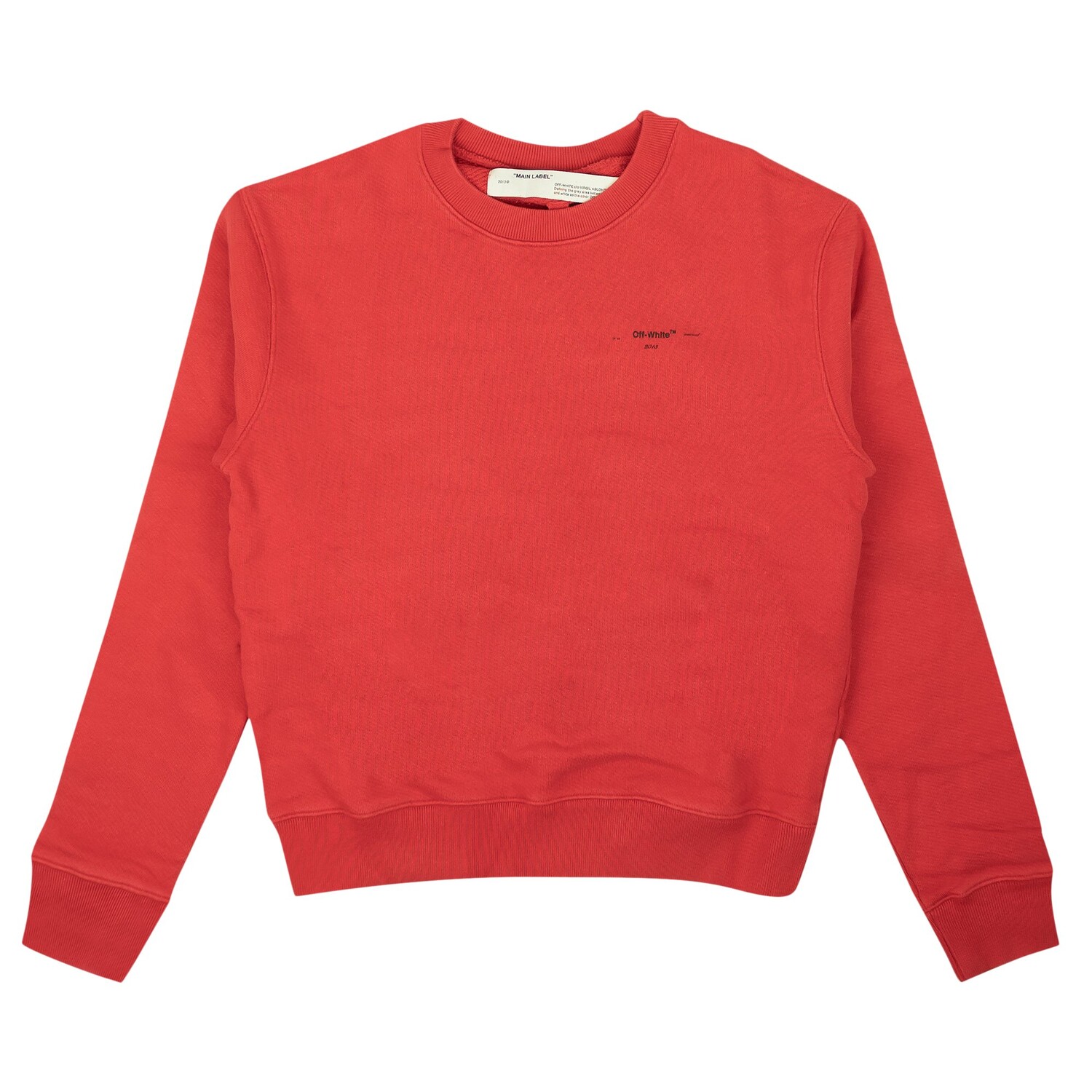 

Толстовка с круглым вырезом Off-White Arrow, цвет Красный