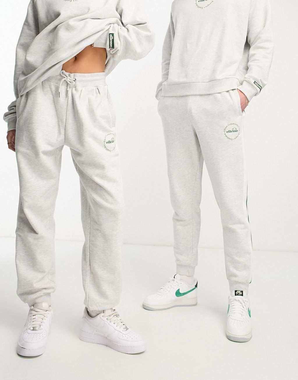 

Серые джоггеры унисекс Ellesse Community Club