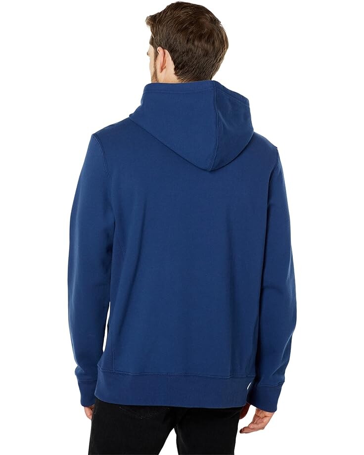 

Худи Life is Good Timeless Values Fleece Hoodie, цвет Darkest Blue