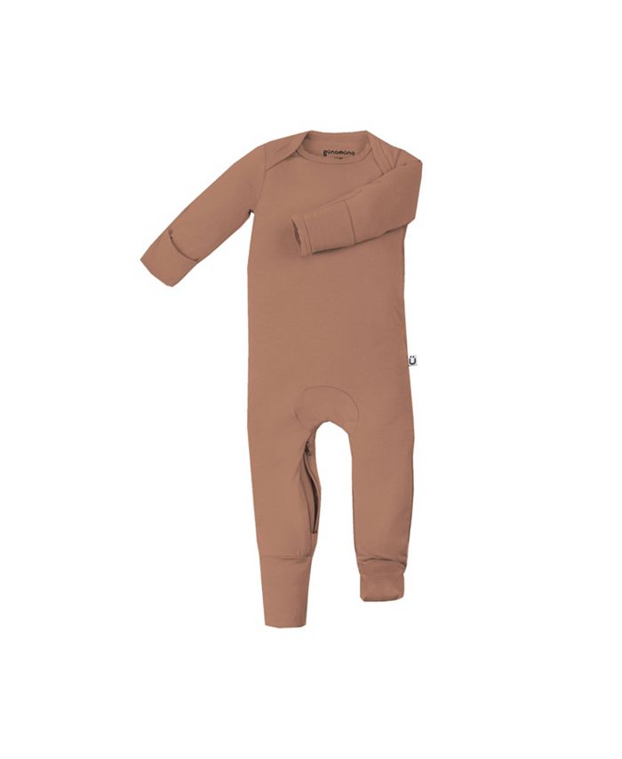 цена Комбинезон для маленьких мальчиков и девочек, пижама-трансформер, футболка-трансформер Gunamuna, коричневый