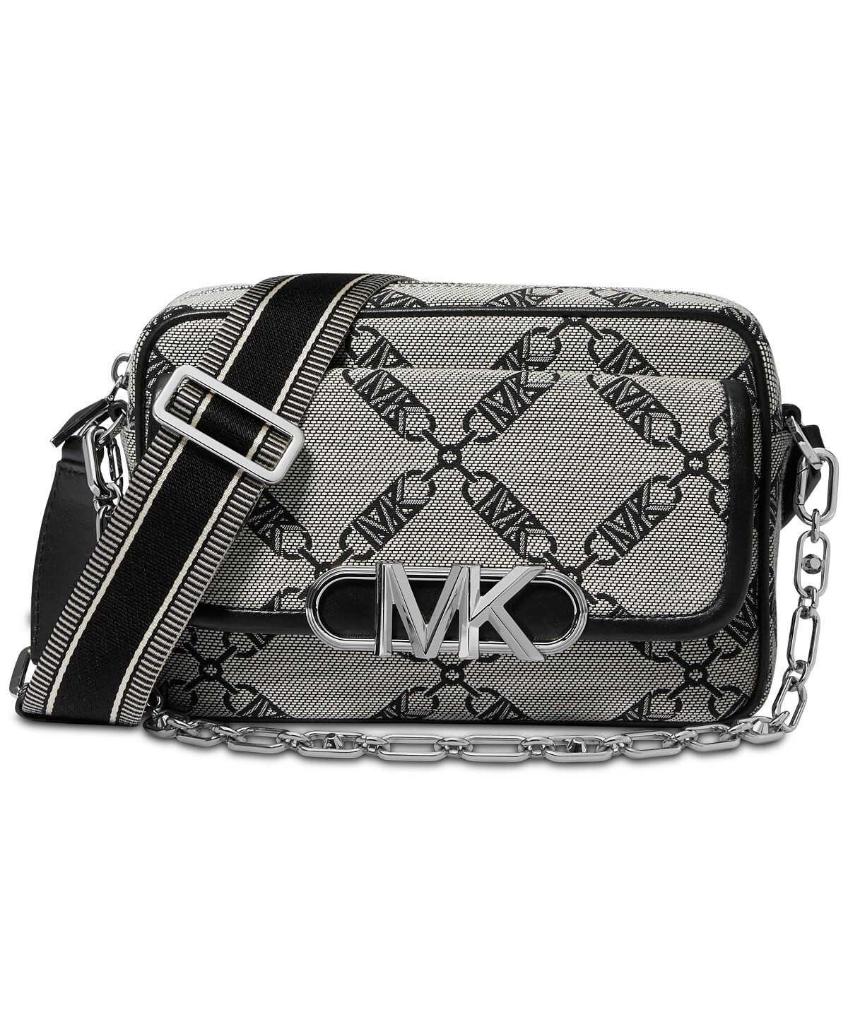 

Сумка через плечо с камерой и логотипом Parker Chain Swag среднего размера Michael Kors