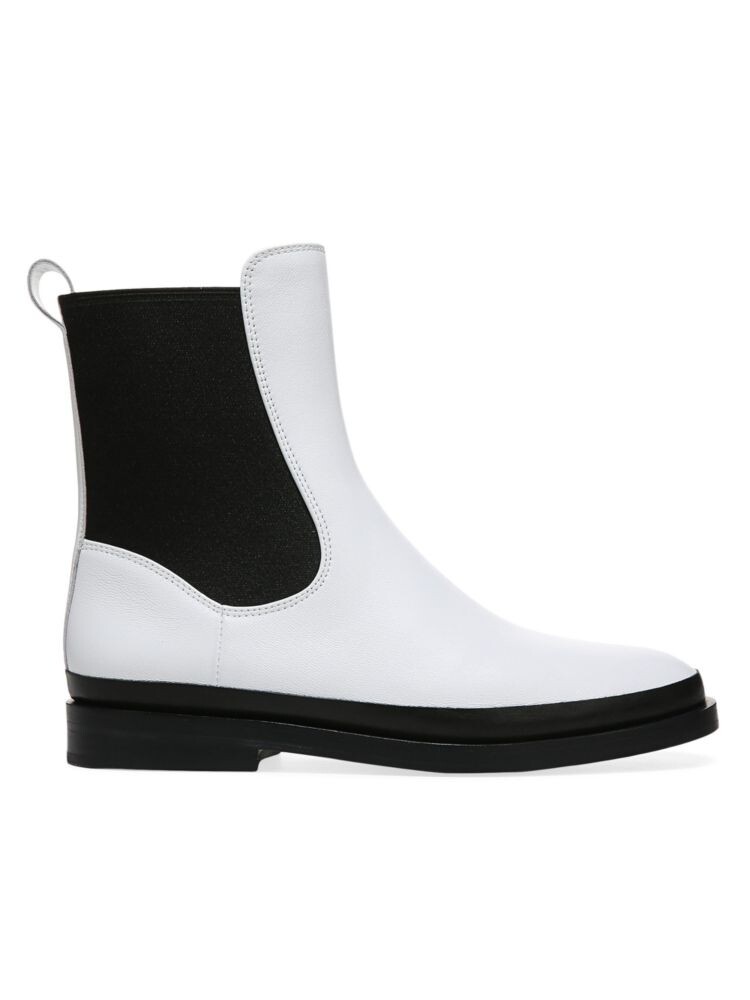 

Кожаные ботильоны Cecyl Alexandre Birman, цвет Optic White