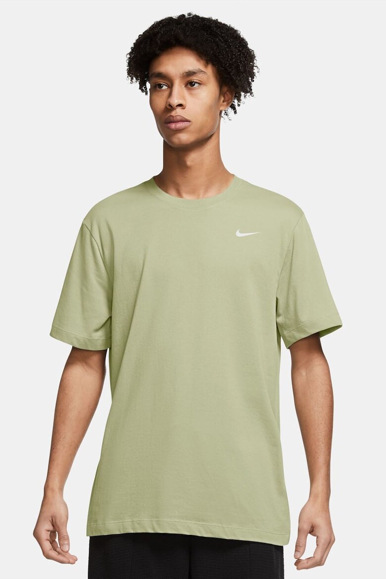 

Фитнес-Футболка с овальным вырезом и Dri-FIT Nike, зеленый