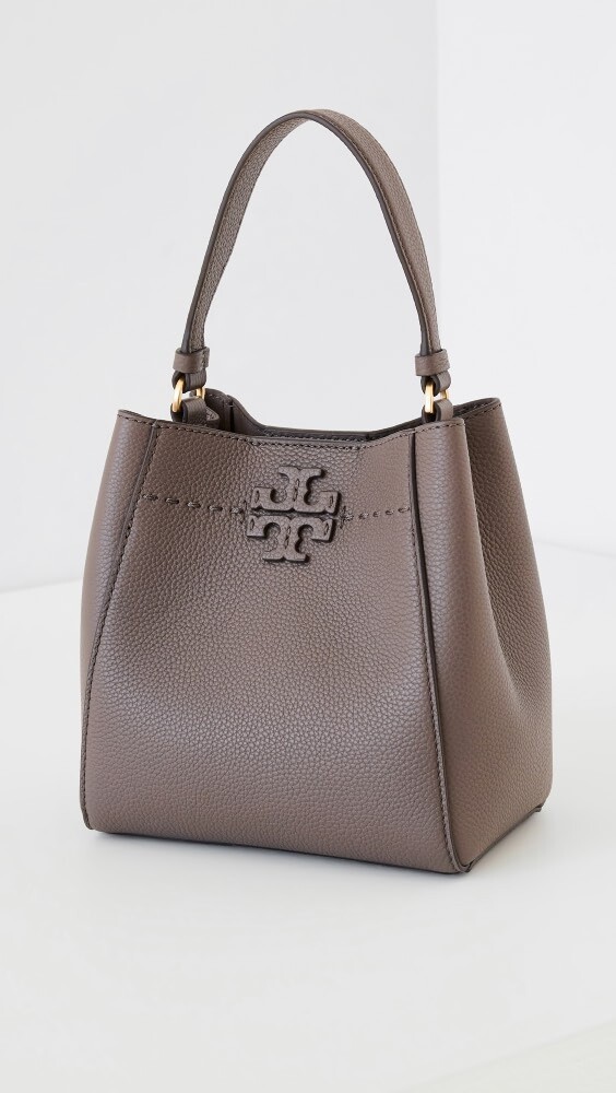 

Сумка Tory Burch McGraw Small, серебряный