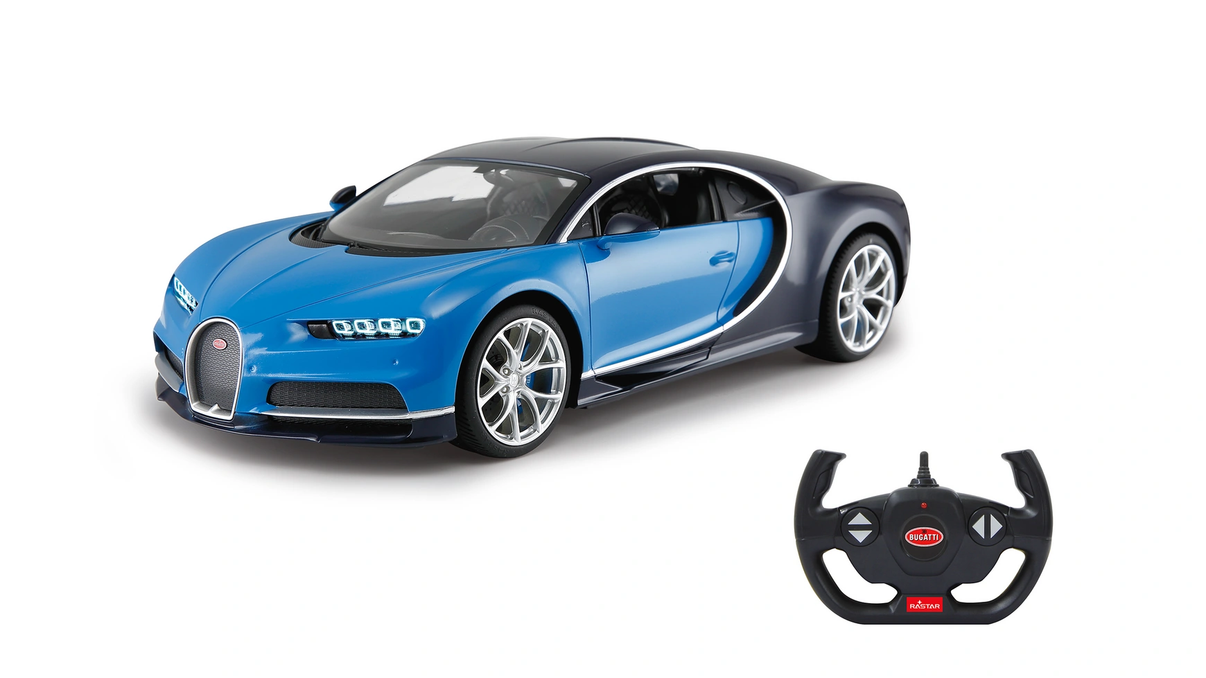 Jamara Bugatti Chiron 1:14 синий 2,4 ГГц jamara bugatti chiron 1 14 синий 2 4 ггц