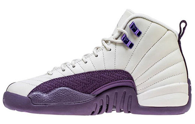 

Air Jordan 12 Retro Desert Sand Grape Purple (GS)