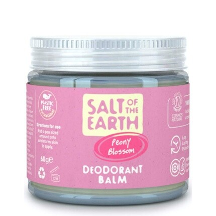 

Натуральный дезодорант-бальзам «Соль земли» «Цветок пиона» 60г Salt Of The Earth
