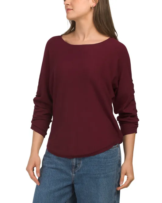 

Свитер-топ «летучая мышь» Max Studio, цвет Berry