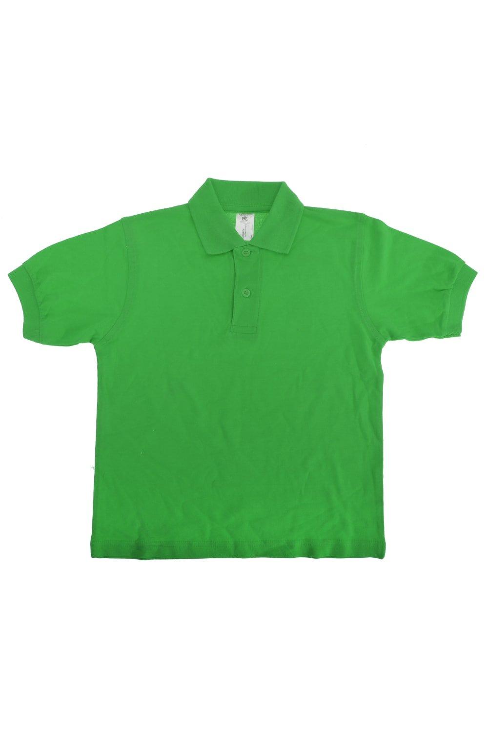 Рубашка-поло Safran B&C, зеленый