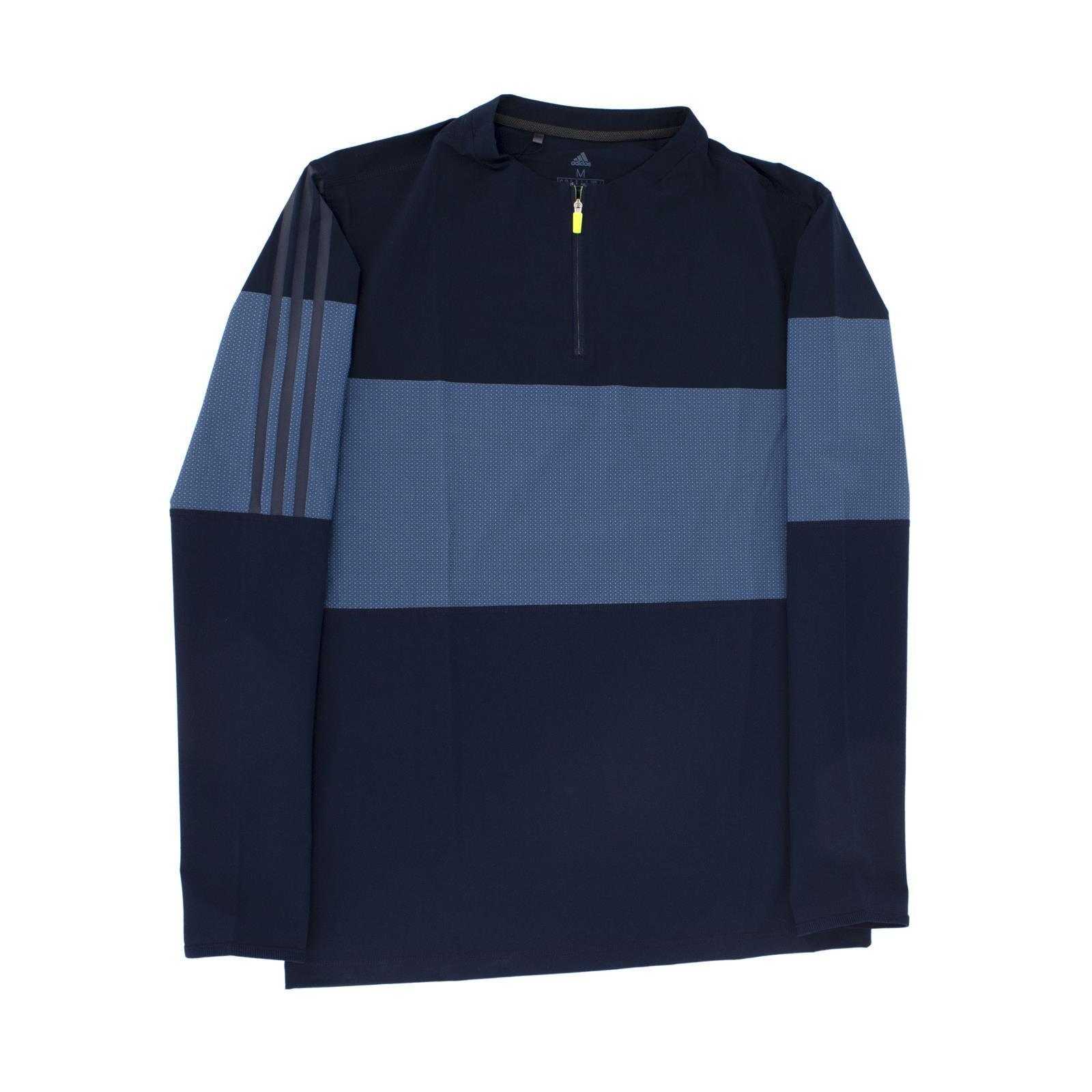 

Пуловер adidas Golf Lightweight 1/4 Zip Hi Stretch Sweater, синий