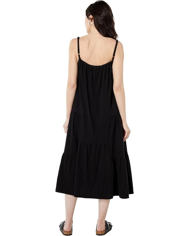 

Платье Dylan by True Grit Marne 100% Cotton Tank Dress, черный