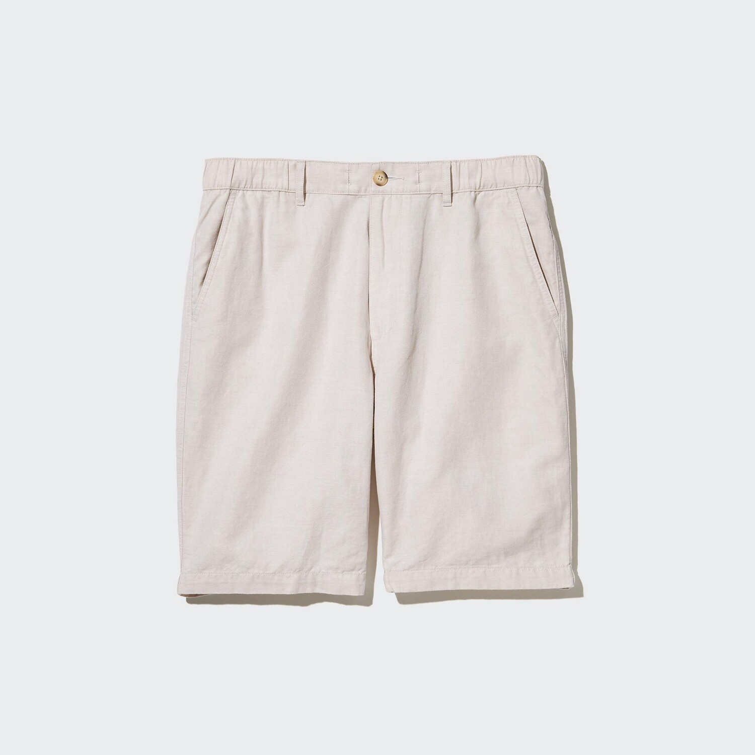 

Шорты Uniqlo льняные, естественный