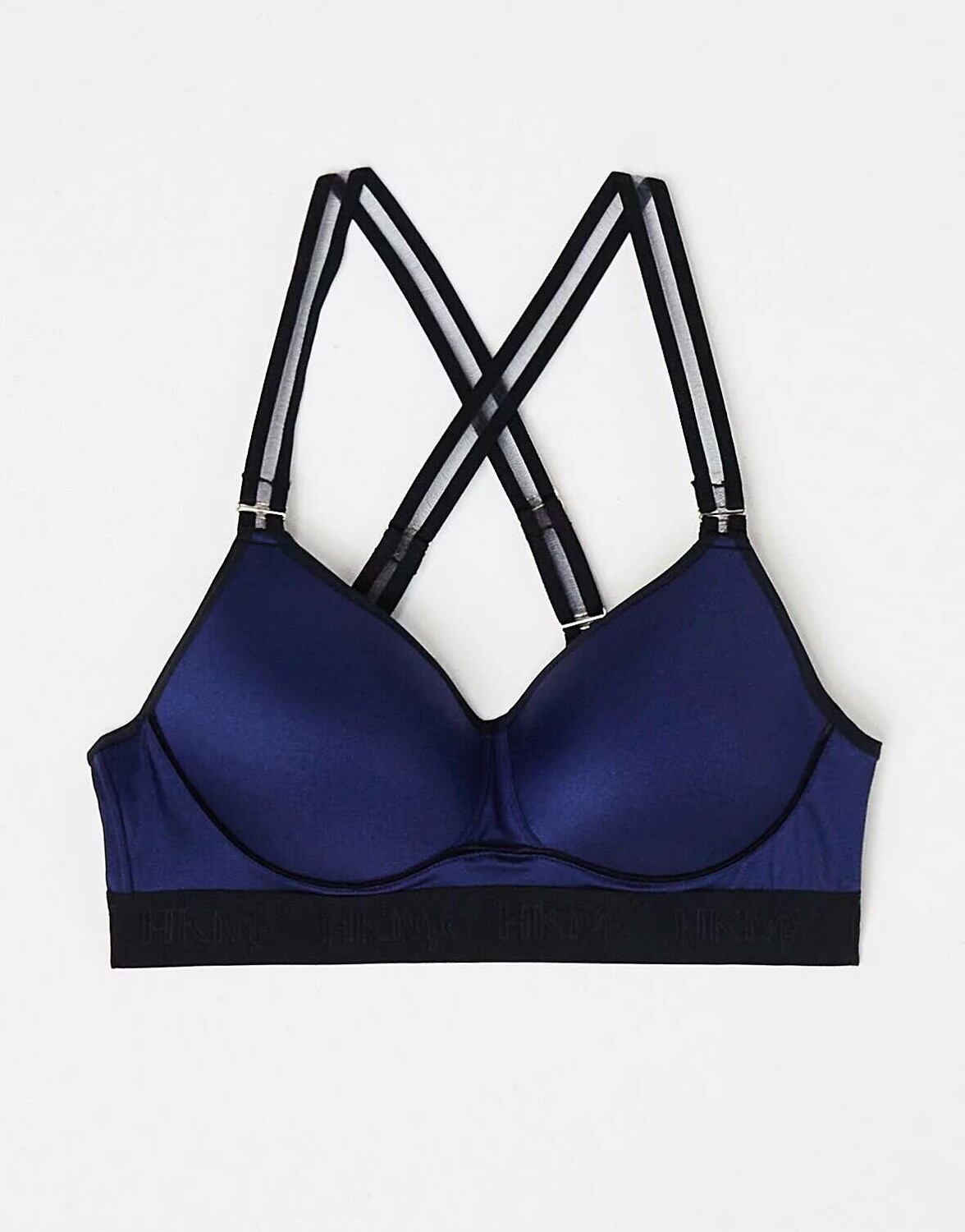 

Синий спортивный бюстгальтер Hunkemoller HKMX active all star
