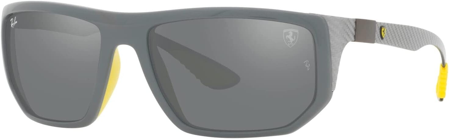 

Солнцезащитные очки 60 mm 0RB8361M Ray-Ban, цвет Grey/Grey Mirrored Silver
