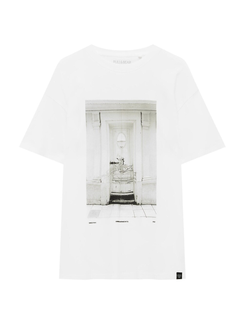 

Футболка Pull&Bear, белый
