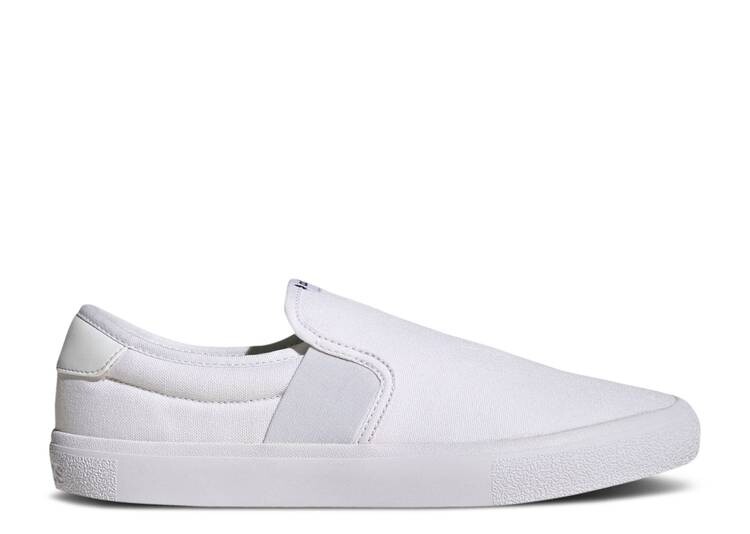 

Кроссовки Adidas VULC RAID3R SLIP-ON 'WHITE BLACK', белый