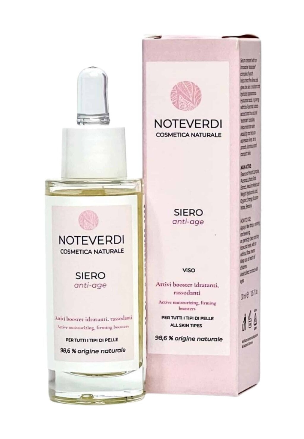 

Сыворотка Hyaluronic Antiage Serum NOTEVERDI COSMETICA NATURALE