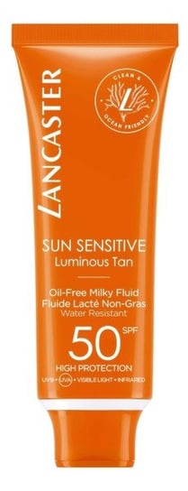 Лосьон для загара для лица SPF50, 50 мл Lancaster, Sun Sensitive Oil-Free Milky