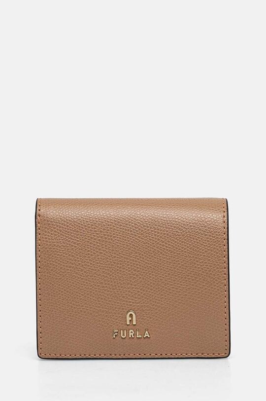 

Кожаный кошелек Furla, бежевый