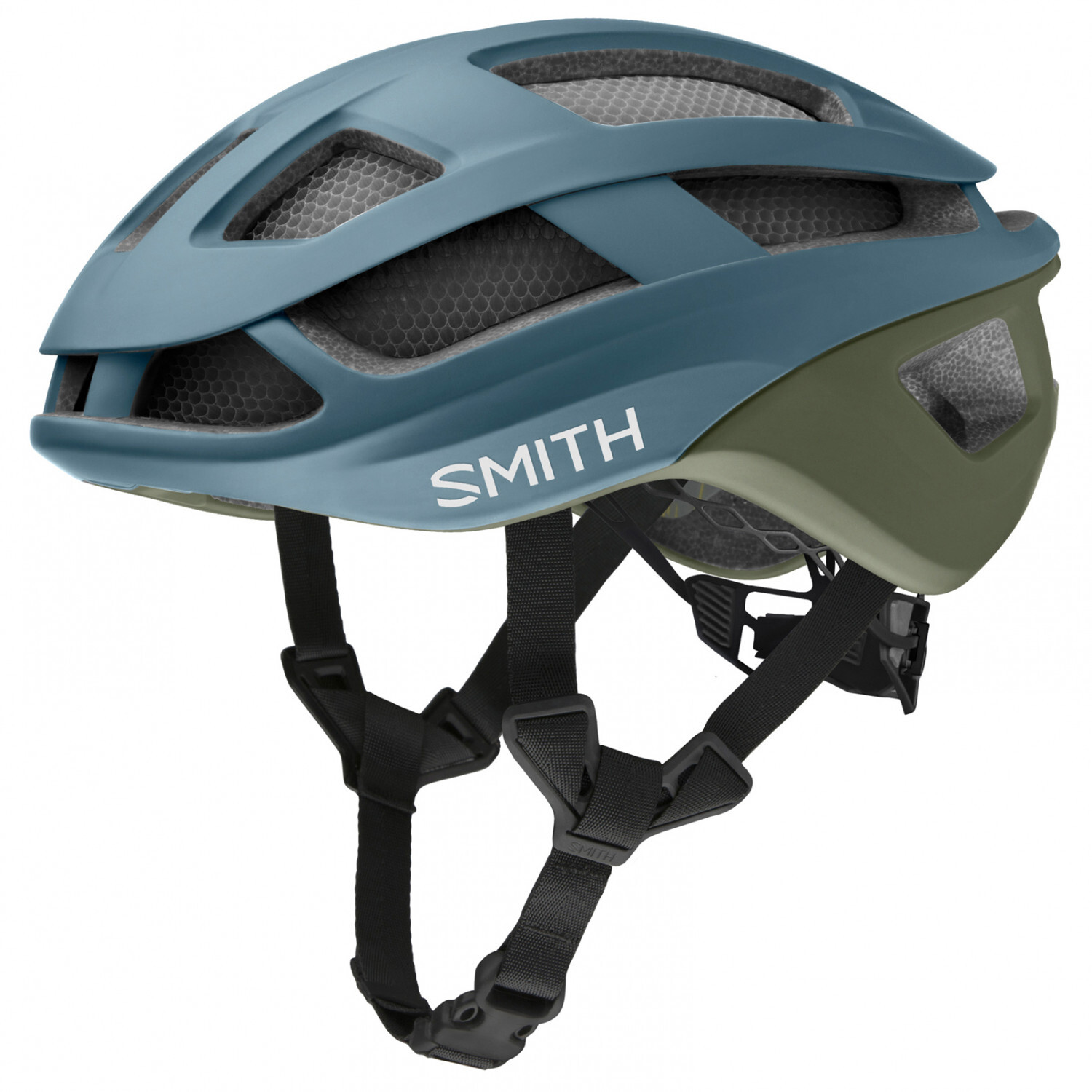 

Велосипедный шлем Smith Trace Mips, цвет Matte Stone/Moss, Серый