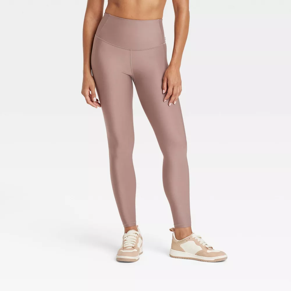 

Женские леггинсы Effortless Support с высокой посадкой 7/8 - All In Motion, цвет Light Brown