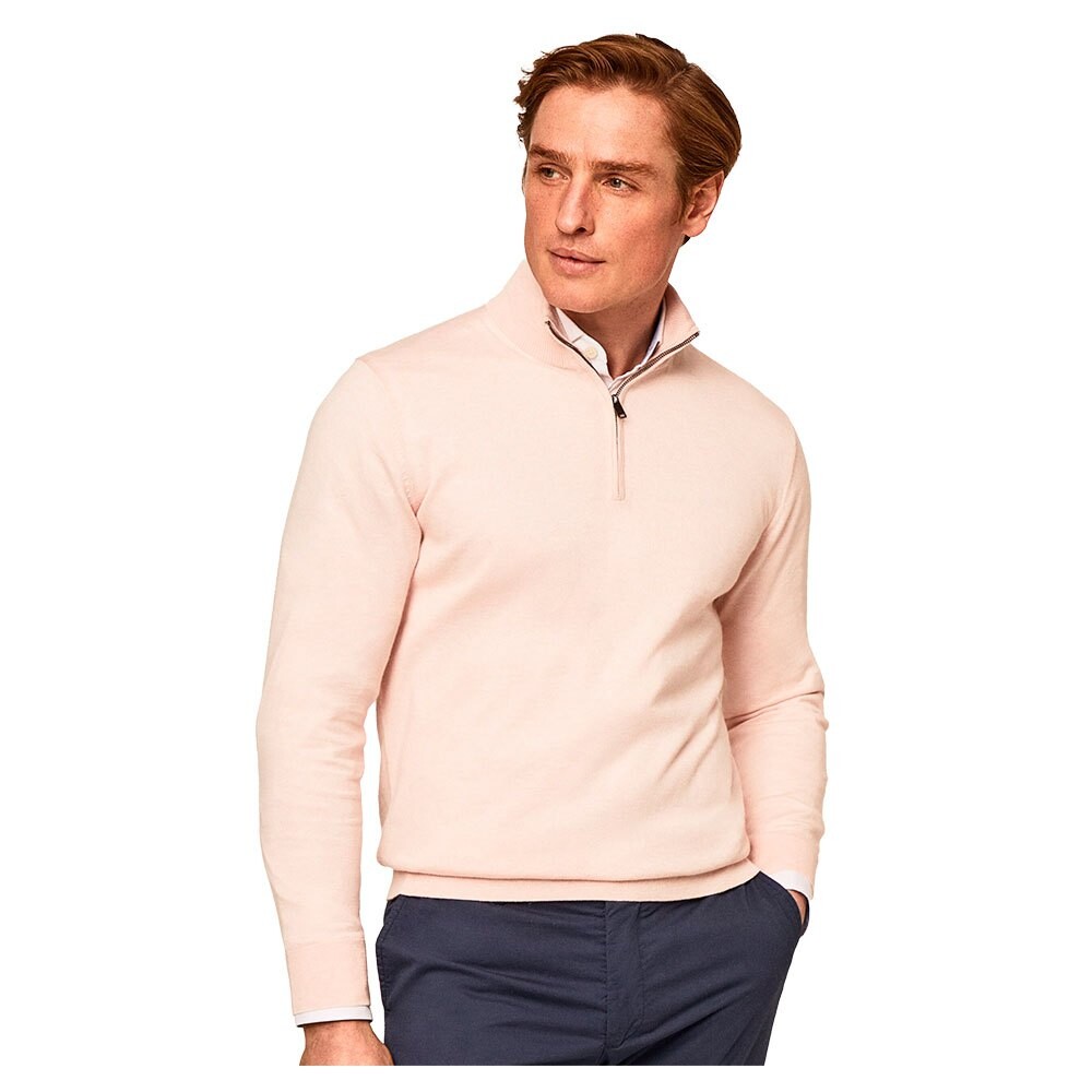 

Свитер Hackett Cashmere Half Zip, бежевый