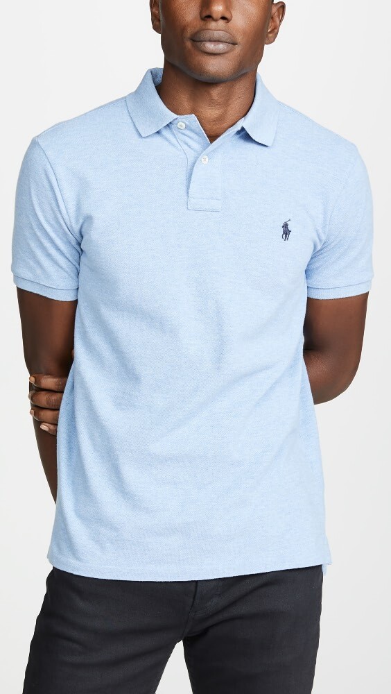 

Рубашка поло Polo Ralph Lauren Custom Slim Fit Mesh