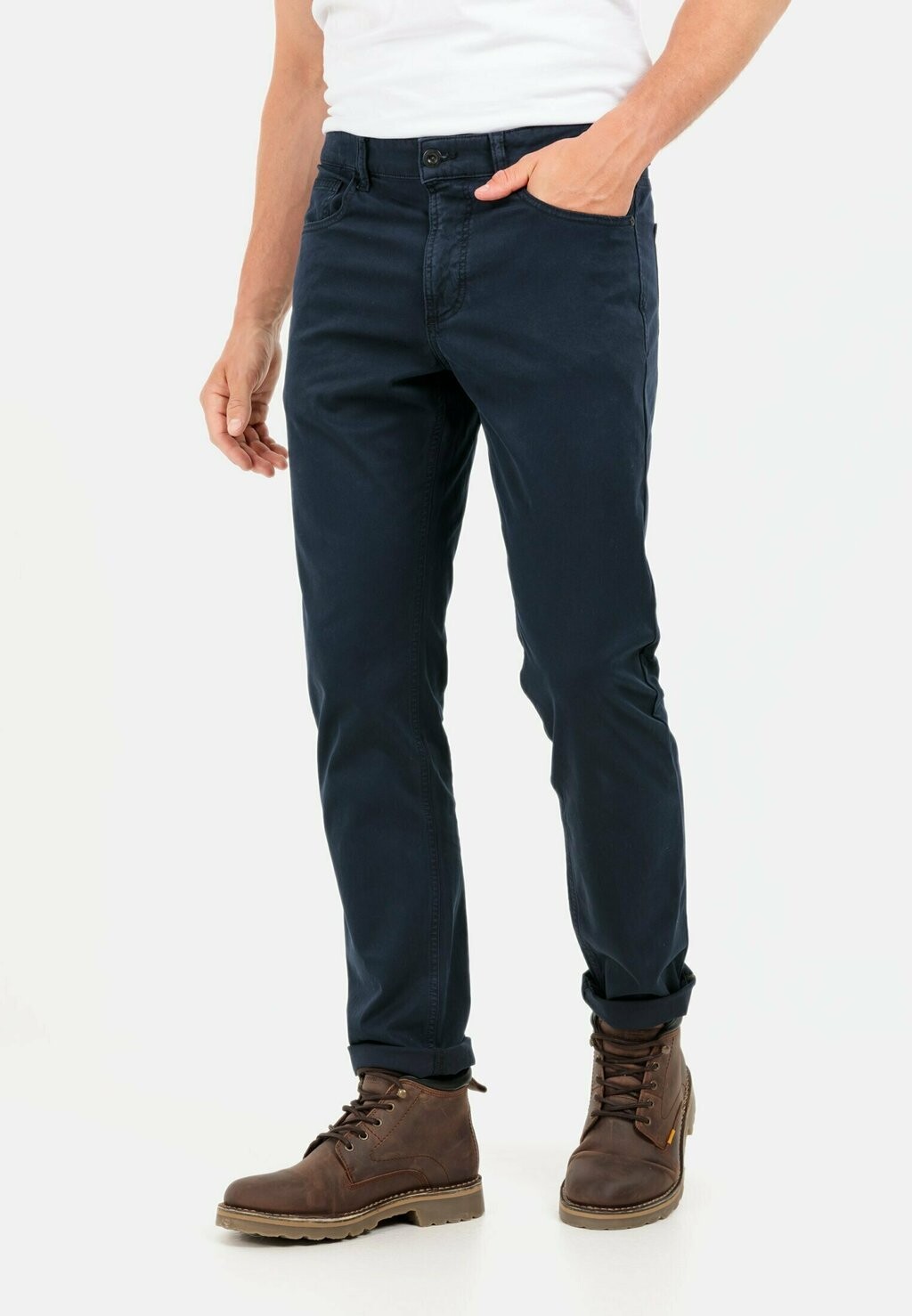 

Брюки REGULAR FIT 5-POCKET camel active, цвет night blue