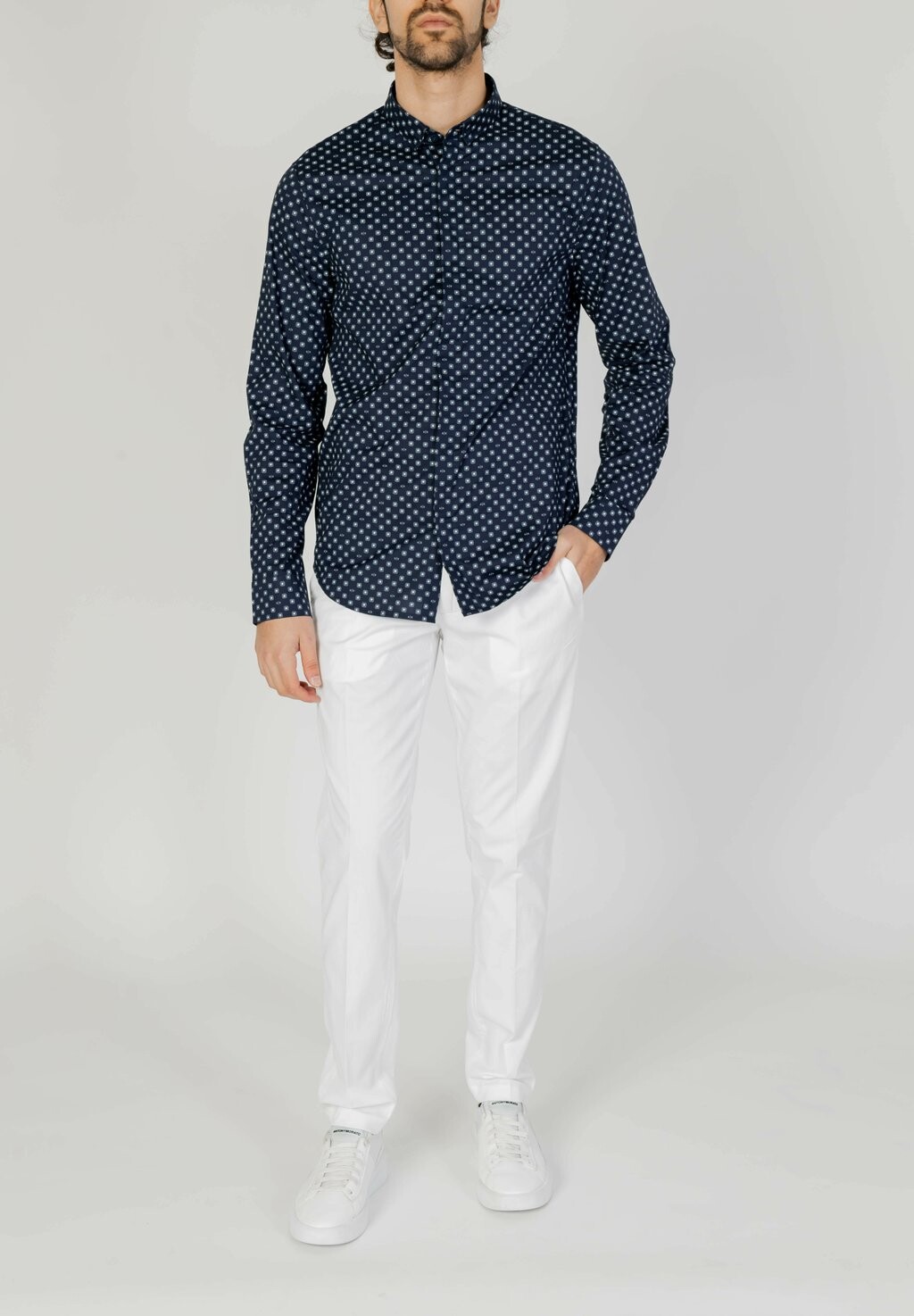 

Рубашка Armani Exchange, синий