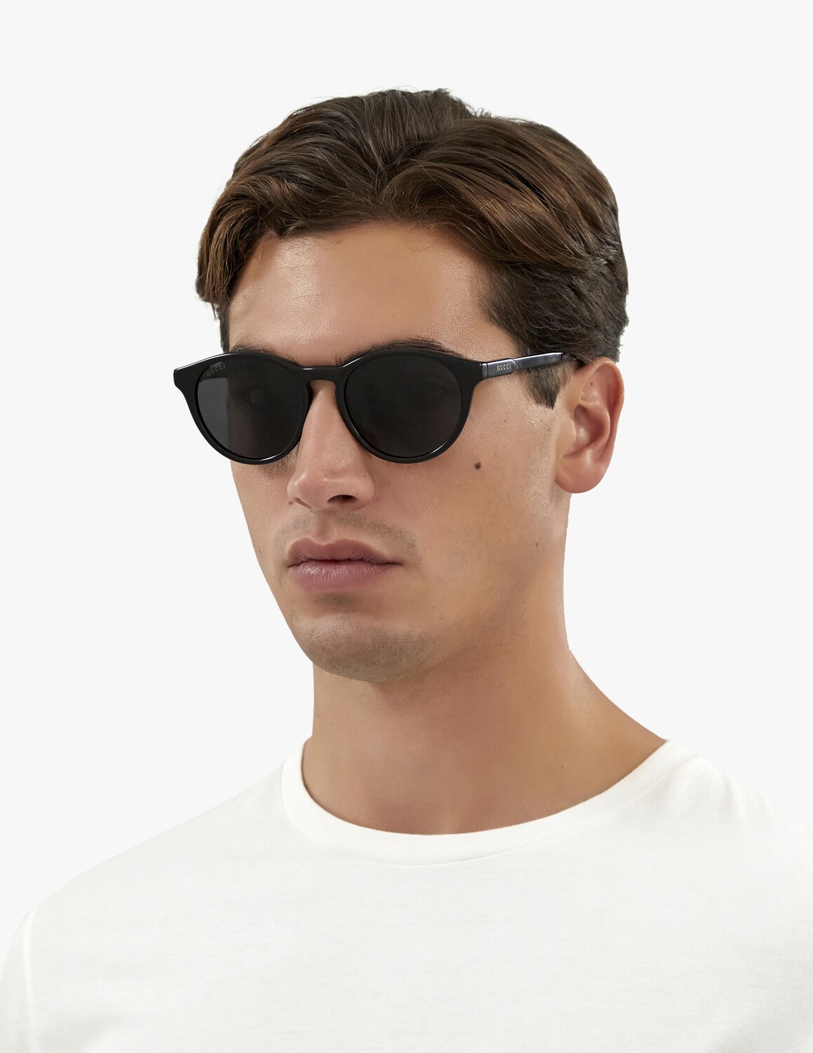 

Солнцезащитные очки GG1119S в круглой оправе Gucci, серый