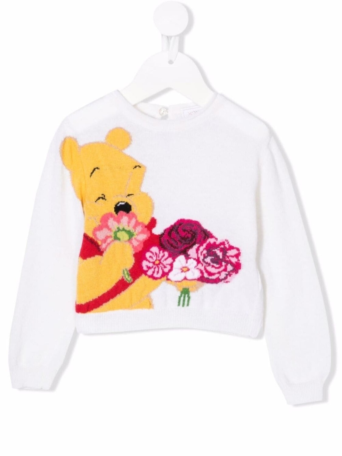 

Monnalisa джемпер Winne-the-Pooh, белый
