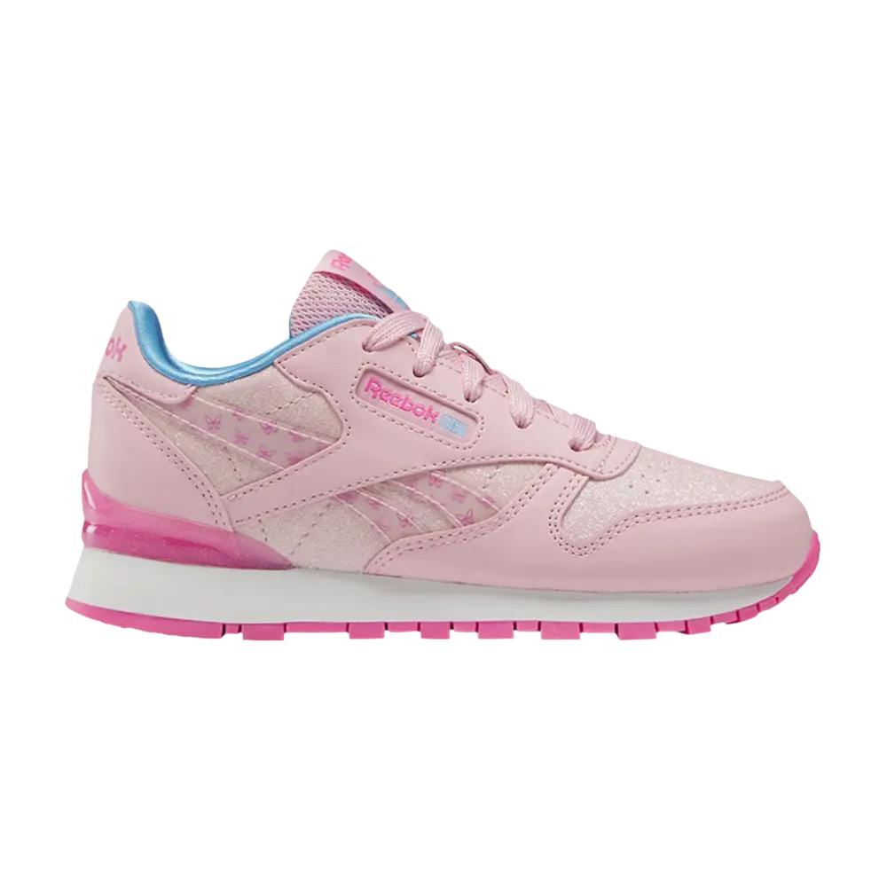 

Кроссовки Classic Leather Step Flash Little Kid Reebok, розовый