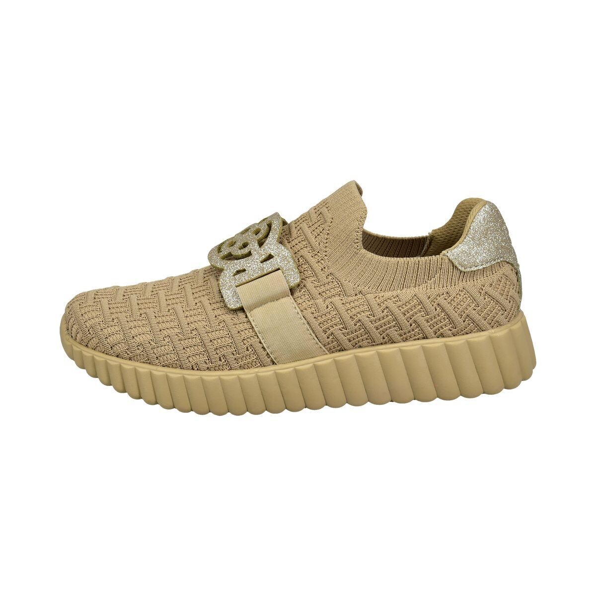 

Кроссовки Bugatti Slip on, бежевый