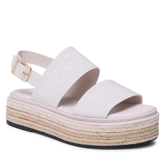 

Эспадрильи Calvin Klein FlatformWedge, экрю