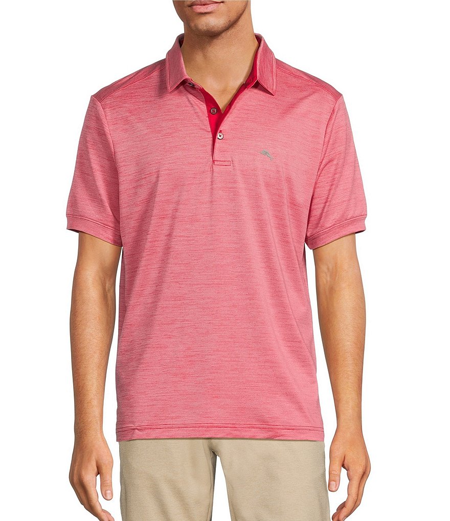 Tommy Bahama IslandZone San Raphael Рубашка поло с короткими рукавами, розовый