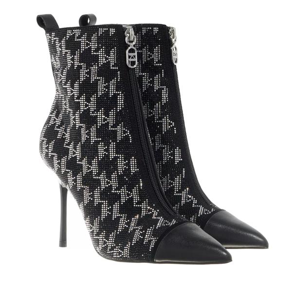 

Сапоги sarabande ii ankle boot monogram glitter mix blk w Karl Lagerfeld, черный