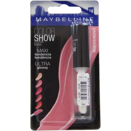 

Блеск для губ Colorshow Crystal Clear 150 – 5 мл, Maybelline New York, Черный
