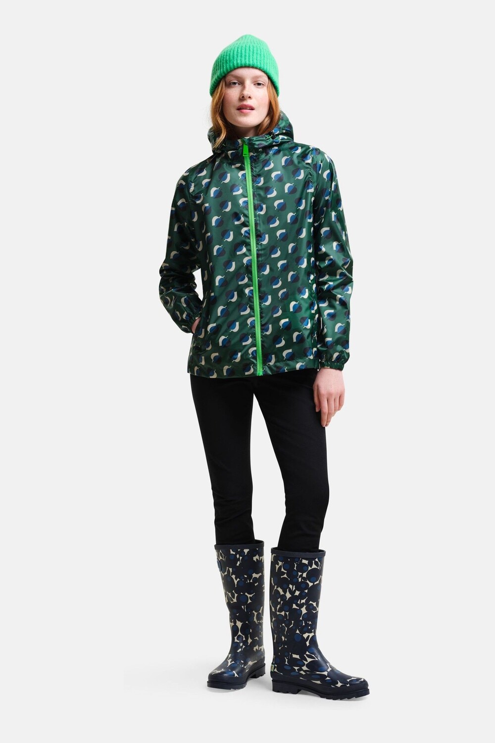 

Зеленый Зеленый жакет Orla Kiely Summer Pack It Regatta, зеленый
